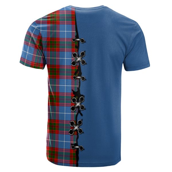 Pennycook Tartan T-shirt - Lion Rampant And Celtic Thistle Style For Discount - Image 2