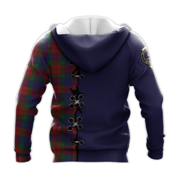 Skene of Cromar Tartan Hoodie - Lion Rampant And Celtic Thistle Style Discount - Image 3