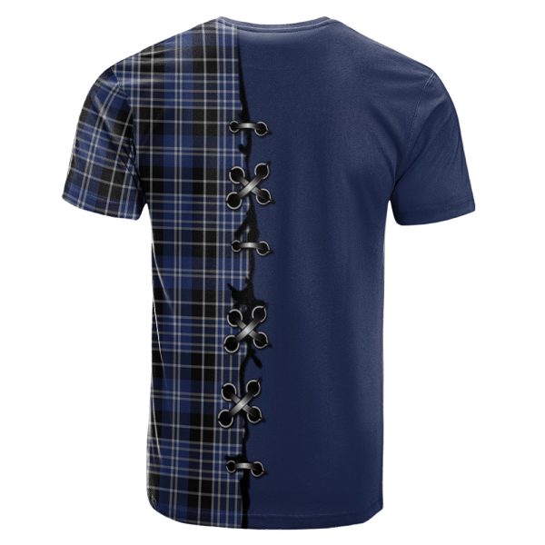 Clark Tartan T-shirt - Lion Rampant And Celtic Thistle Style Online Hot Sale - Image 2