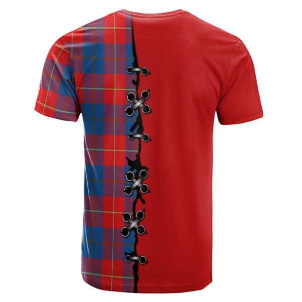 Blane Tartan T-shirt - Lion Rampant And Celtic Thistle Style Hot on Sale - Image 2