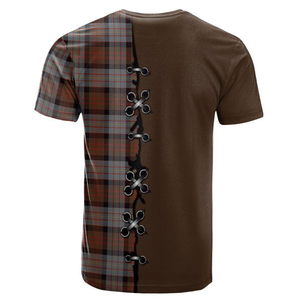 Cameron of Erracht Weathered Tartan T-shirt - Lion Rampant And Celtic Thistle Style For Cheap - Image 2