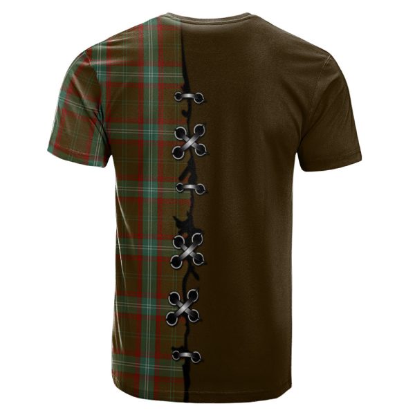 Seton Hunting Tartan T-shirt - Lion Rampant And Celtic Thistle Style Supply - Image 2