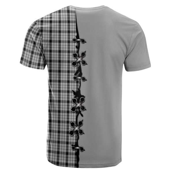 Wallace Dress Tartan T-shirt - Lion Rampant And Celtic Thistle Style Hot on Sale - Image 2