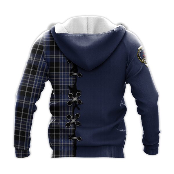 Clark Tartan Hoodie - Lion Rampant And Celtic Thistle Style For Cheap - Image 3