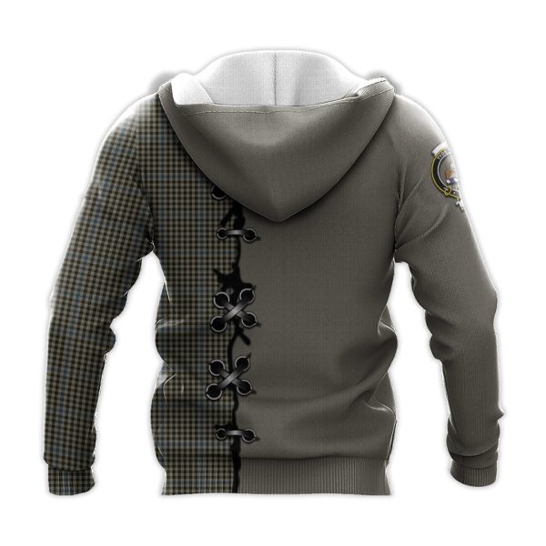 Haig Tartan Hoodie - Lion Rampant And Celtic Thistle Style Fashion - Image 3