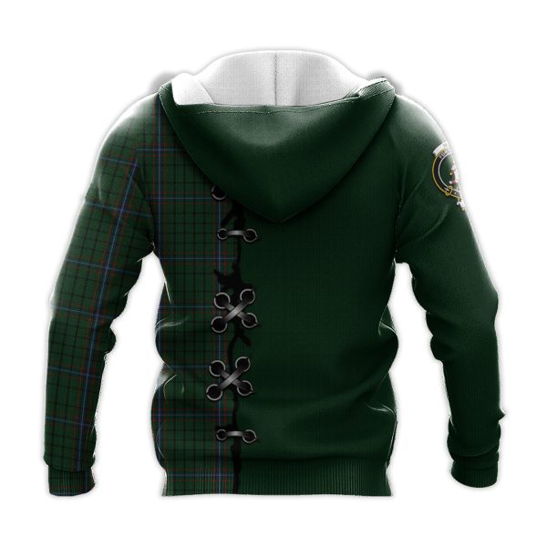 MacRae Tartan Hoodie - Lion Rampant And Celtic Thistle Style Supply - Image 3