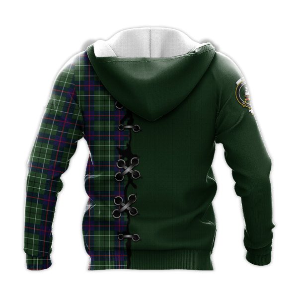 Duncan Modern Tartan Hoodie - Lion Rampant And Celtic Thistle Style Online Sale - Image 3