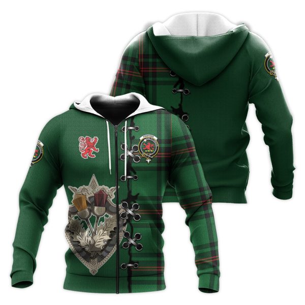 Primrose Tartan Hoodie - Lion Rampant And Celtic Thistle Style Online now
