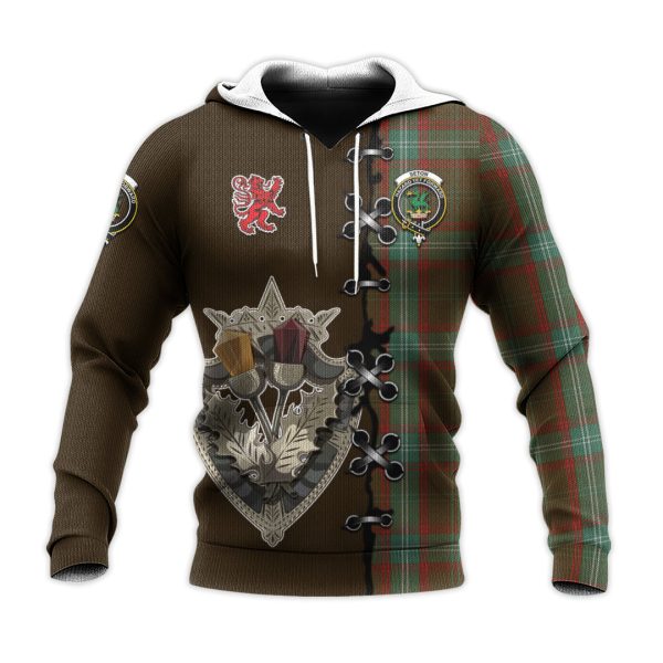 Seton Hunting Tartan Hoodie - Lion Rampant And Celtic Thistle Style Cheap - Image 2