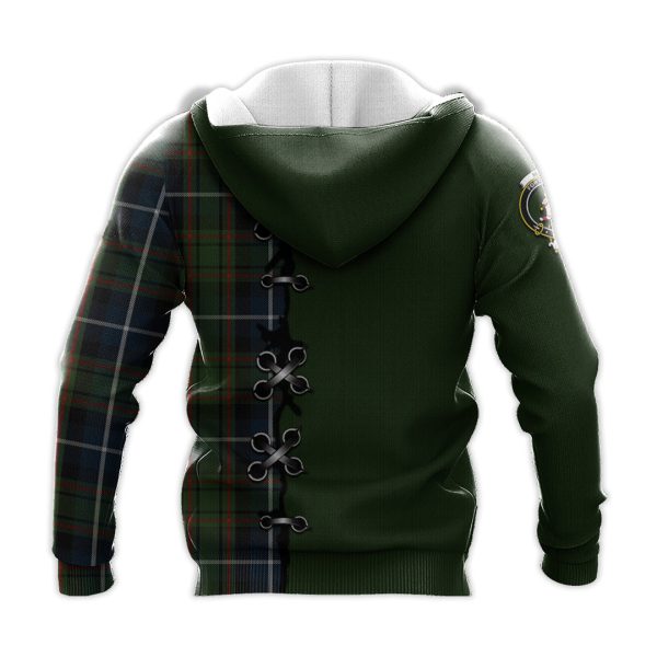 MacRae Hunting Tartan Hoodie - Lion Rampant And Celtic Thistle Style Online Sale - Image 3