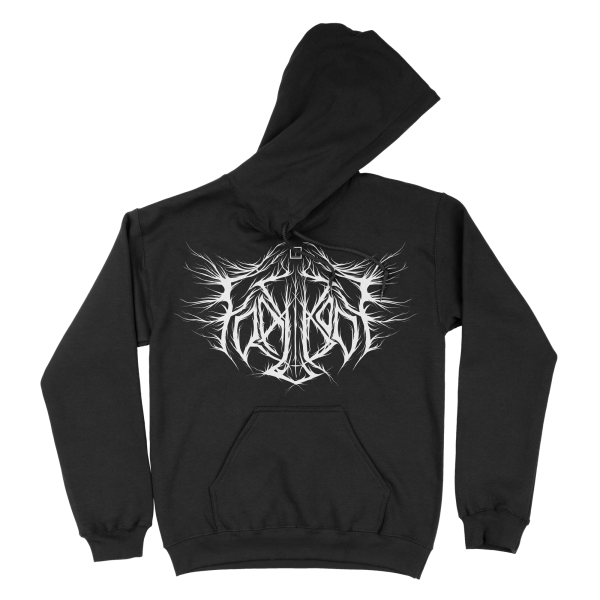 Frail Body  Metal Logo  Black Sweatshirt Fashion