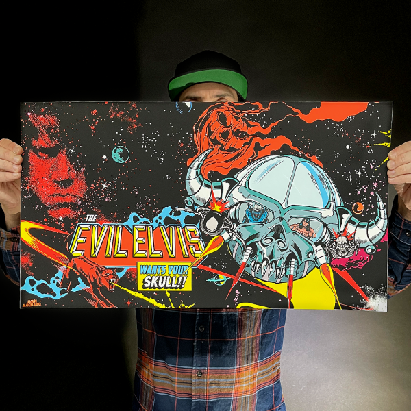 Juan Machado  Evil Elvis: Halloween  Giclee Print Supply