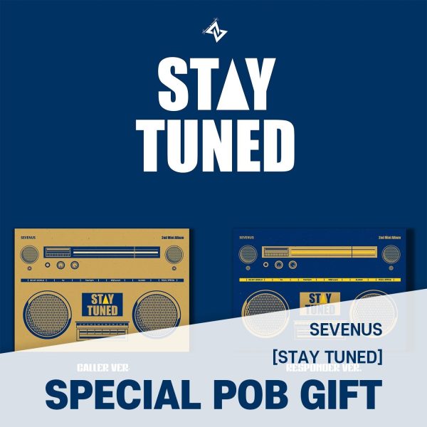 SEVENUS - 2nd Mini Album [STAY TUNED]   GIFT Hot on Sale